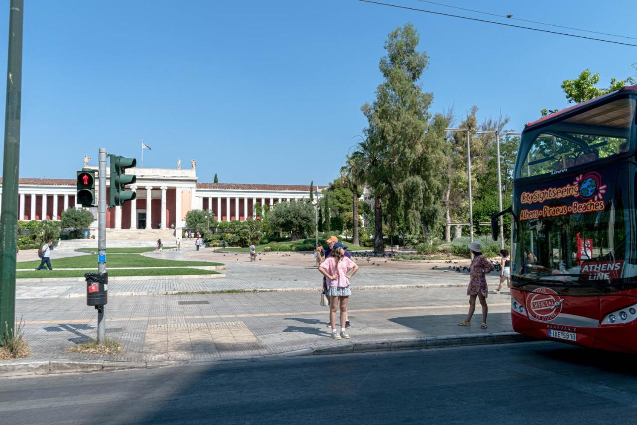 Athens Apartment At The Museum Exteriér fotografie